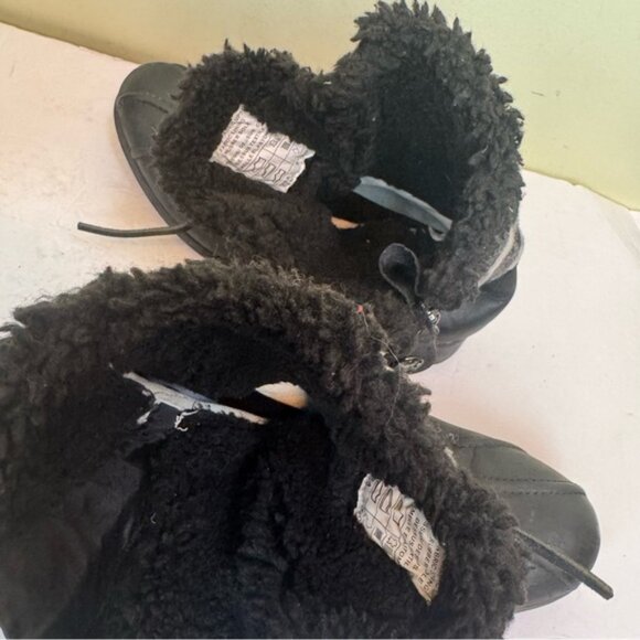 Pajar Waterproof Winter Boots Zipper Lace Up Rubber Soles Faux Fur Warm Snow 9.5 - Picture 12 of 16